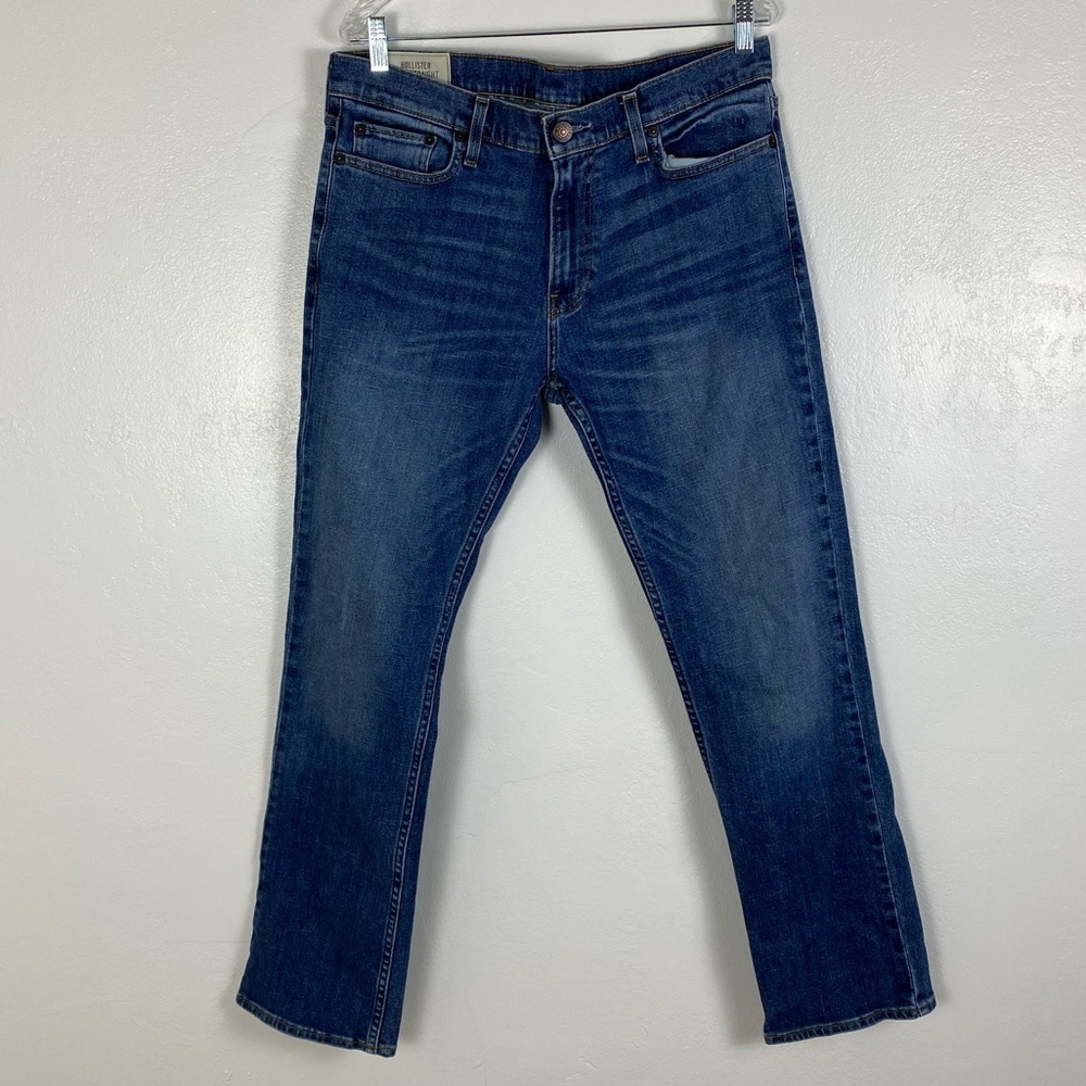 Hollister Slim Straight Blue Jeans Men’s size W34 L32